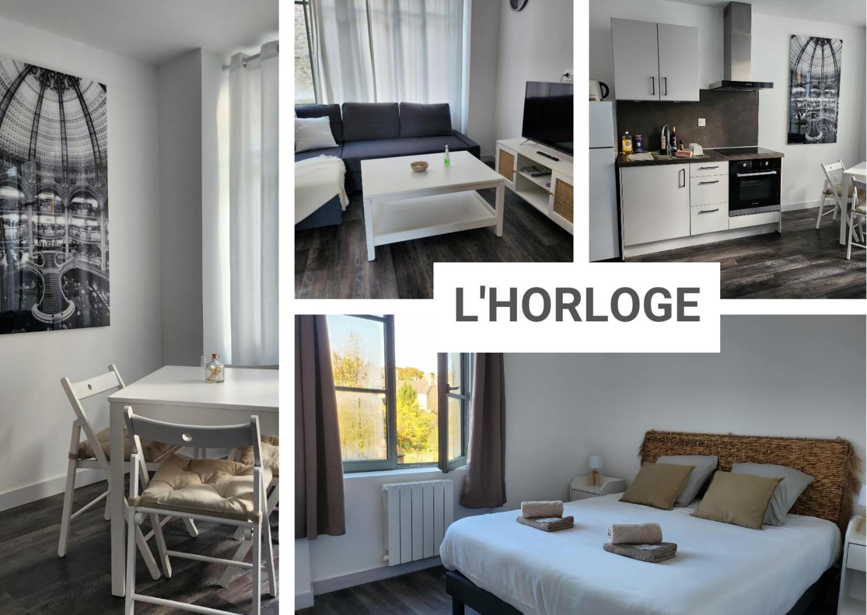 Apartamento L'Horloge Dinan Exterior foto